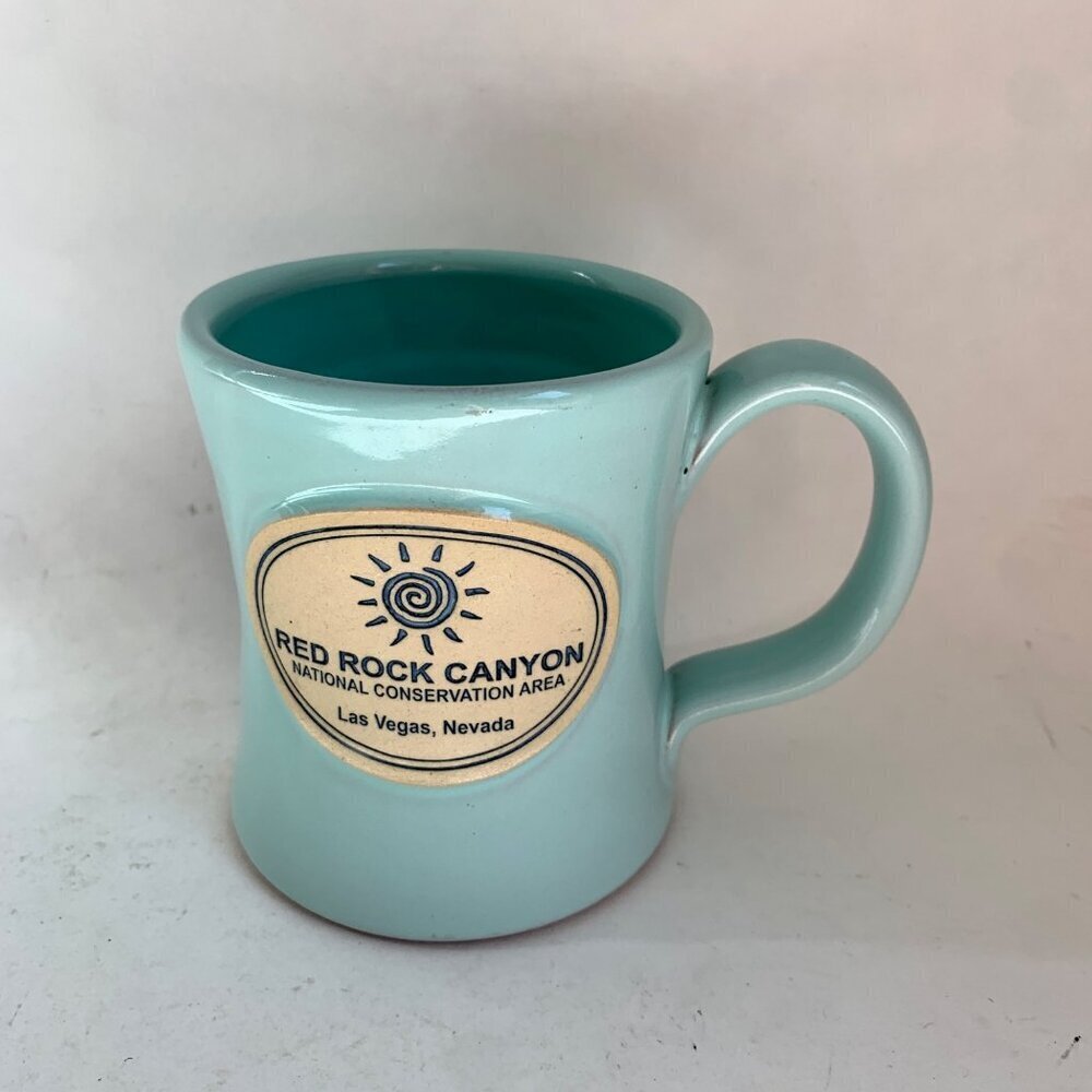 Deneen Pottery Red Rock Canyon Las Vegas Nevada Mug